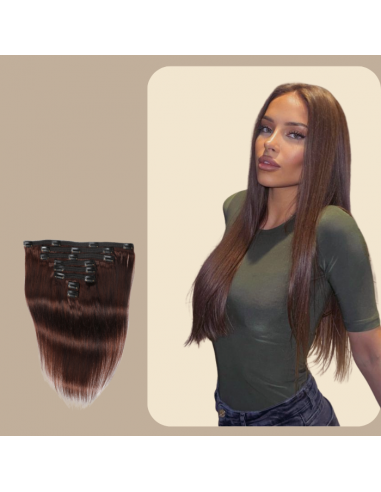 Kit Extensions à Clips Straight Chocolat 120 gr ou a consommer sur place