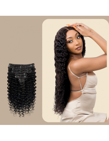 Deep Wave Black 120g Clip-In pidennyspaketti votre