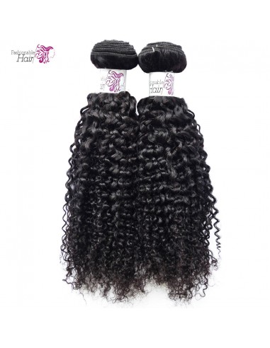 2 Tissages brésilien Kinky curly 100%human hair couleur naturelle qualité remy de l' environnement