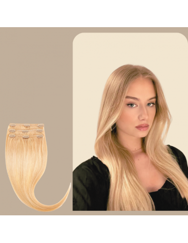 Blond Stiff Clip Extensions le concept de la Pate a emporter 