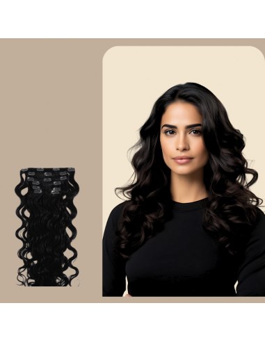 Wave Clip Extensions Svart le concept de la Pate a emporter 